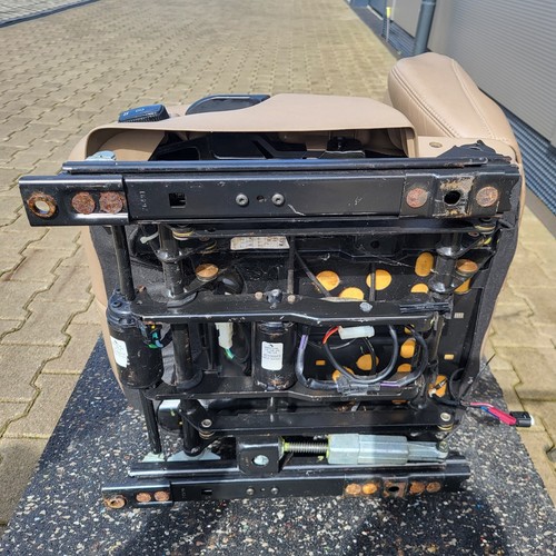 BMW Z3 Roadster Fahrer Sitz Leder beige LINKS mit Motoren ABHOLUNG – Bild 17