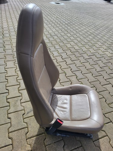 BMW Z3 Roadster Fahrer Sitz Leder beige LINKS mit Motoren ABHOLUNG – Bild 4