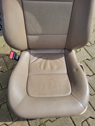 BMW Z3 Roadster Fahrer Sitz Leder beige LINKS mit Motoren ABHOLUNG – Bild 5