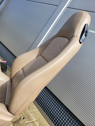 BMW Z3 Roadster Fahrer Sitz Leder beige LINKS mit Motoren ABHOLUNG – Bild 9