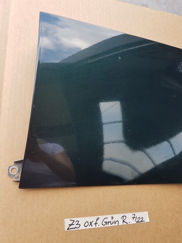 BMW Z3 Roadster + Coupe Kotflügel Seitenwand  VORNE RECHTS Oxford grün metallic – Bild 2