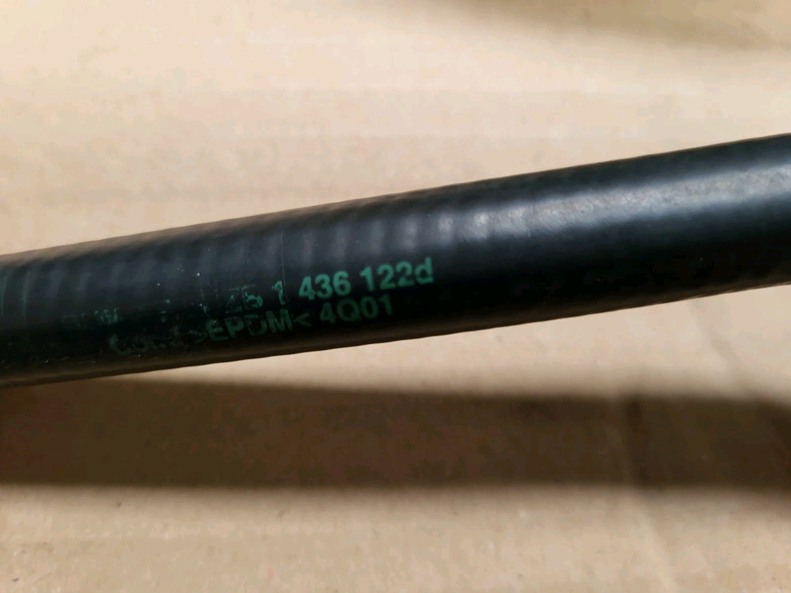 BMW Z3 Lüftung Schlauch Leitung Kühlwasser Vorratsbehälter zu Kühler 1436122 – Bild 3