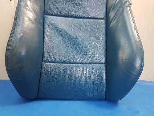 BMW Z3 Roadster Beifahrer Sitz Oberteil Leder blau Rückenlehne OHNE  Sitzheizung – Bild 4