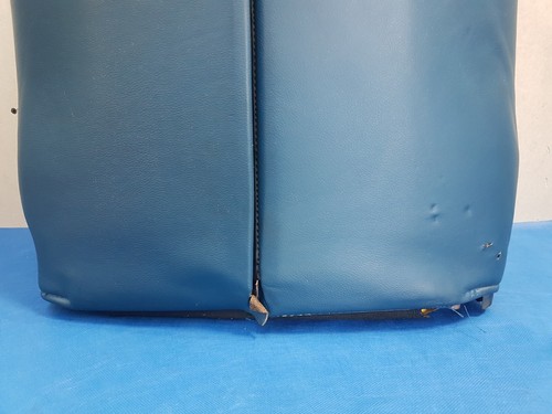 BMW Z3 Roadster Beifahrer Sitz Oberteil Leder blau Rückenlehne OHNE  Sitzheizung – Bild 7