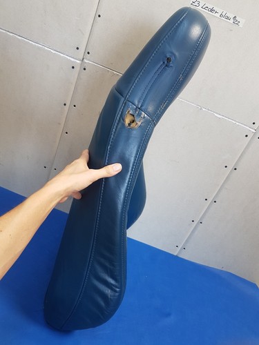 BMW Z3 Roadster Beifahrer Sitz Oberteil Leder blau Rückenlehne OHNE  Sitzheizung – Bild 8