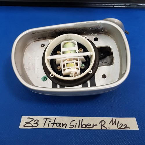 BMW Z3 Roadster Seiten Außen Spiegel Kappe Gehäuse RECHTS Titan Silber + Motor – Bild 4