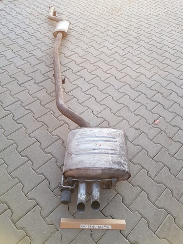 BMW E60 Auspuff 7789951 Endschalldämpfer 7789946 Mittelschalldämpfer ABHOLUNG – Bild 1