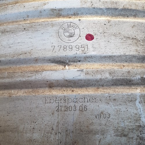 BMW E60 Auspuff 7789951 Endschalldämpfer 7789946 Mittelschalldämpfer ABHOLUNG – Bild 2