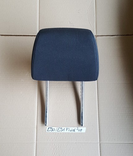 BMW E90  E91 Kopfstütze Fahrer Beifahrer Sitz VORNE LINKS Stoff Fluid anthrazit – Bild 1