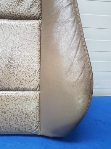 BMW Z3 Beifahrer Sitz Oberteil Leder beige Rücken Lehne Polster Reparatur Teil – Bild 4