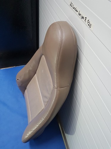 BMW Z3 Beifahrer Sitz Oberteil Leder beige Rücken Lehne Polster Reparatur Teil – Bild 6