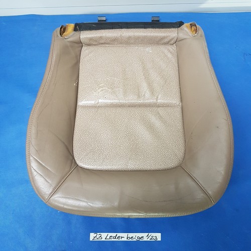 BMW Z3 Fahrer Sitz Unterteil Leder beige Sitzkissen Polster Teil + Bezug LINKS – Bild 1