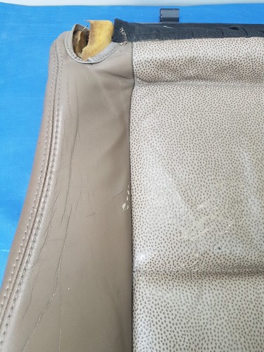 BMW Z3 Fahrer Sitz Unterteil Leder beige Sitzkissen Polster Teil + Bezug LINKS – Bild 6