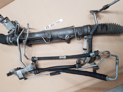 BMW X3 E83 englisches Servo Lenkgetriebe + Leitung steering rack gear ABHOLUNG – Bild 3