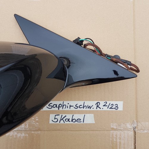 BMW Z4 E85 Seiten Außen Spiegel + Motor RECHTS black saphir schwarz shadow line – Bild 6