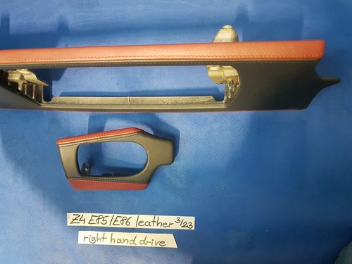 BMW Z4 leather cockpit trim Armaturenbrett Verkleidung Leder right hand drive – Bild 6