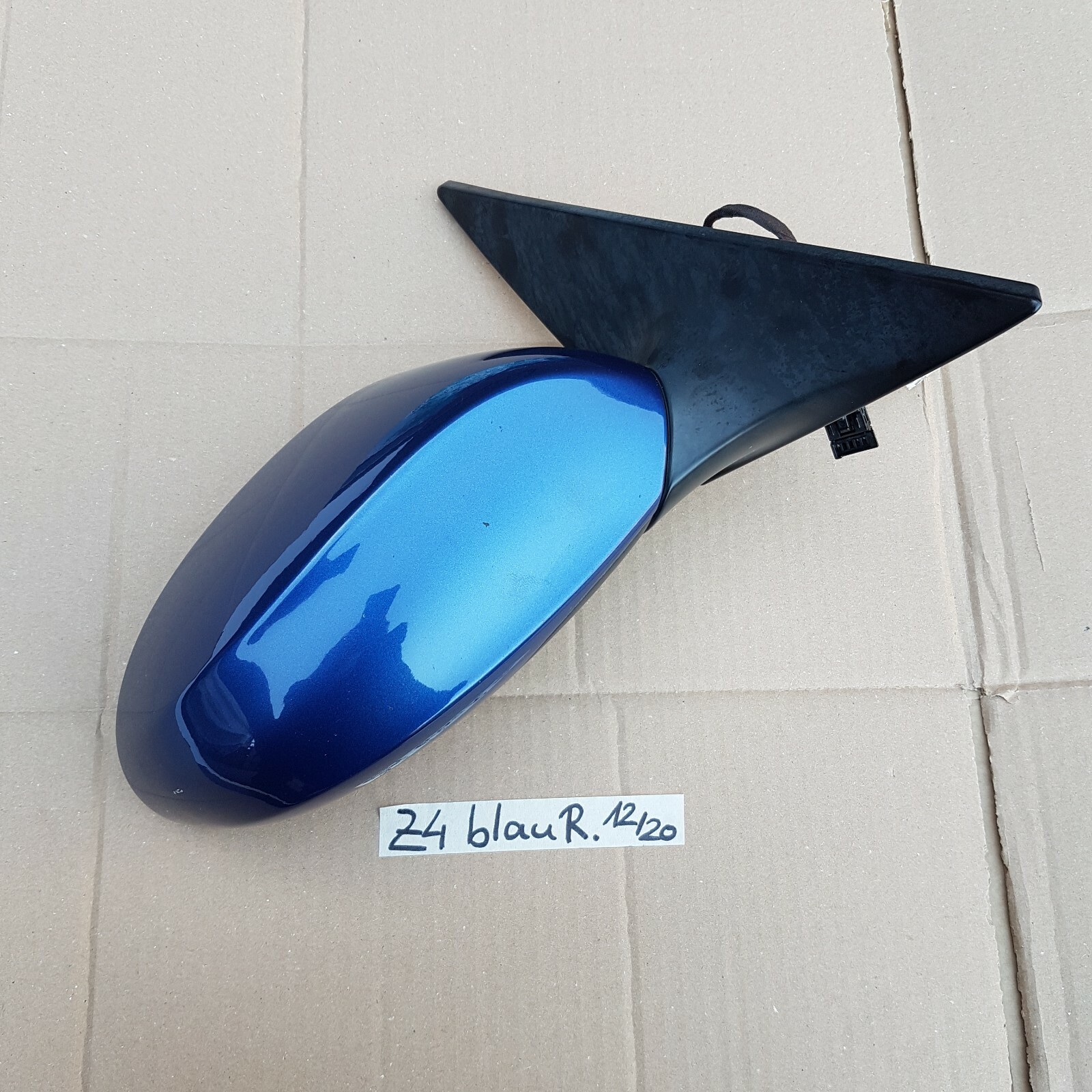 BMW Z4 E85 E86 Seiten Außen Spiegel rechts  Montego blau metallic A51 – Bild 3