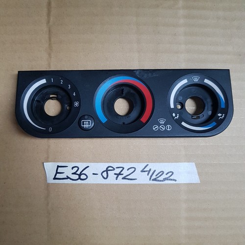 BMW E36 Heizung Lüftung Klima Frontplatte 1393872 Mittelkonsole Blende – Bild 1