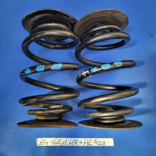 BMW Z4 E85 Spiral Tonnen Fahrwerks Schrauben Feder HINTEN rechts links 6 Zyl. – Bild 1