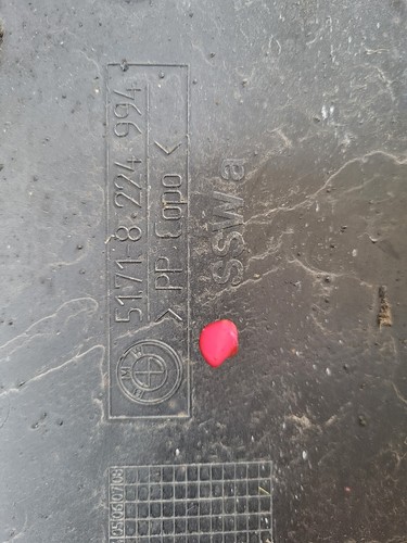 BMW E46 Abdeckung Radschale Radhaus Verkleidung hinten rechts 8224994 – Bild 4