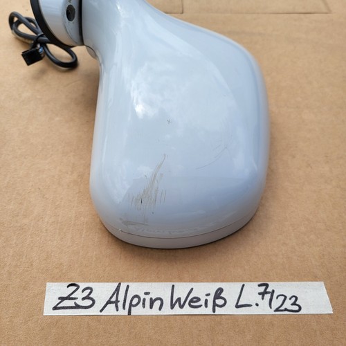 BMW Z3 Roadster Coupe Seiten Außen Spiegel LINKS weiss RHD – Bild 4