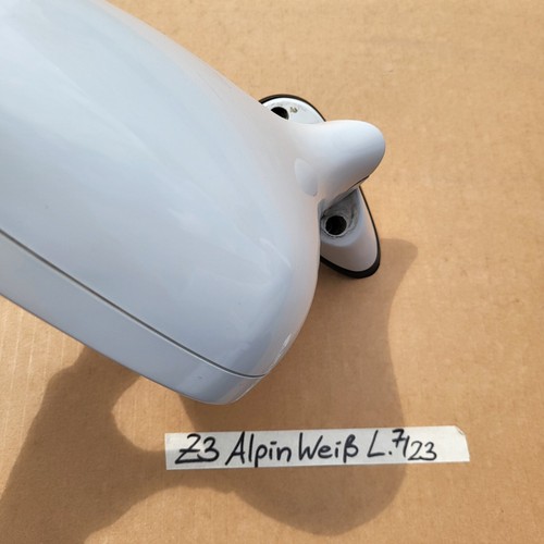 BMW Z3 Roadster Coupe Seiten Außen Spiegel LINKS weiss RHD – Bild 5