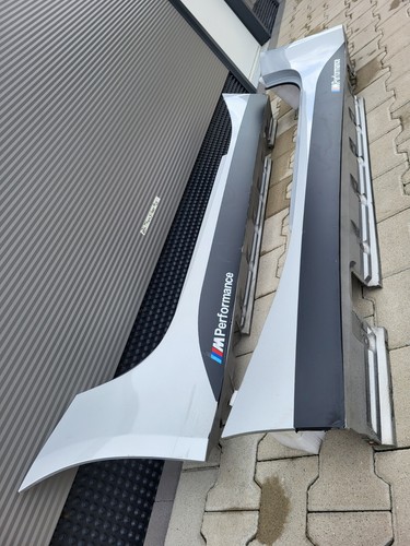 BMW Z4 E85 Seiten Schweller Leiste Verkleidung RECHTS + LINKS Silber ABHOLUNG – Bild 2