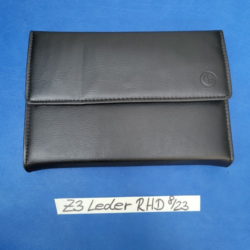 BMW Z3 Roadster Bordmappe Echt Leder  Handbuch Betriebsanleitung Englisch – Bild 2