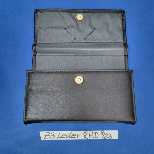 BMW Z3 Roadster Bordmappe Echt Leder  Handbuch Betriebsanleitung Englisch – Bild 3