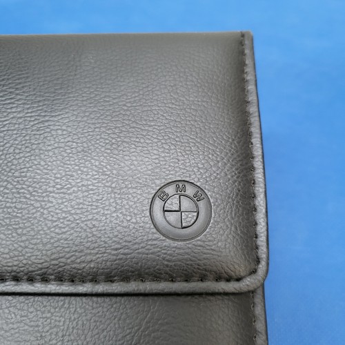 BMW Z3 Roadster Bordmappe Echt Leder  Handbuch Betriebsanleitung Englisch – Bild 4