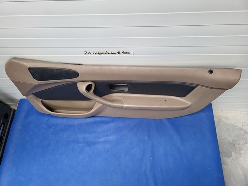 BMW Z3 Roadster Tür Verkleidung schwarz beige Türtafel Tür Pappe RECHTS + Griff – Bild 2