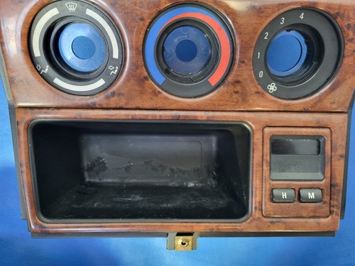 BMW Z3 Roadster Mittelkonsole Klima Blende Holz Optik 8410710 + Digital Uhr – Bild 5