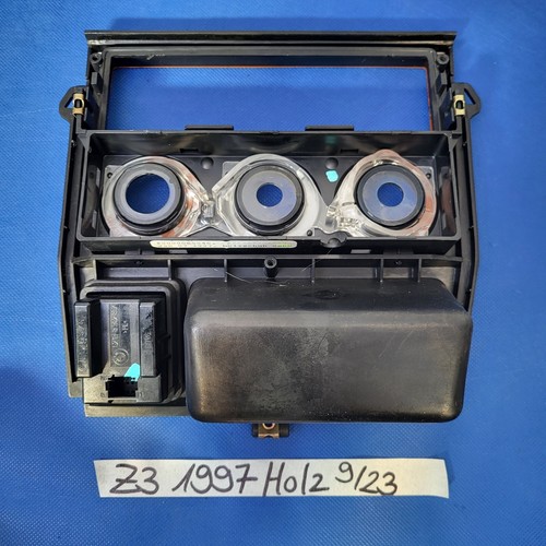 BMW Z3 Roadster Mittelkonsole Klima Blende Holz Optik 8410710 + Digital Uhr – Bild 6