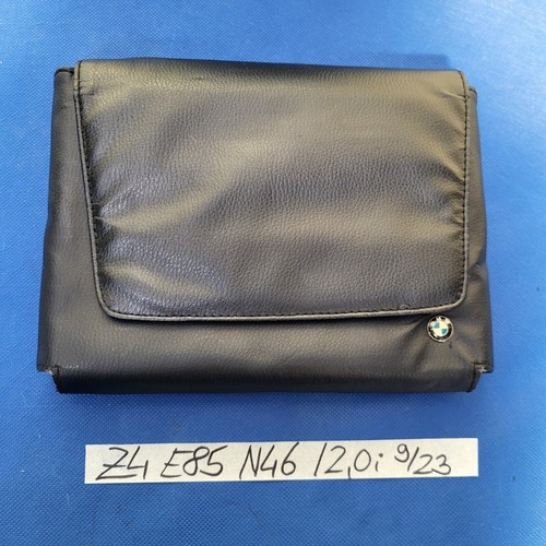 BMW Z4 E85 Bordmappe Leder Service Heft 2,0i Betriebsanleitung Englisch Handbuch – Bild 2