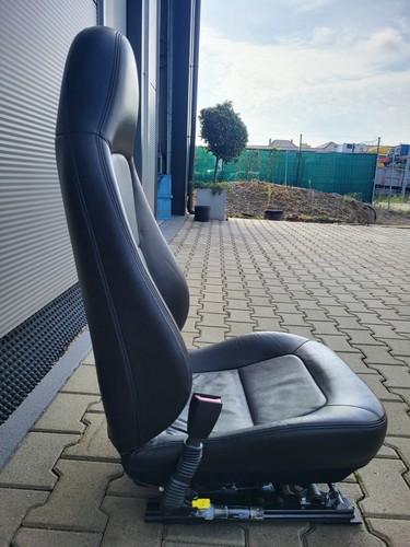 BMW Z3 Roadster Fahrer Sitz Leder schwarz LINKS Sitz Blende beige ABHOLUNG