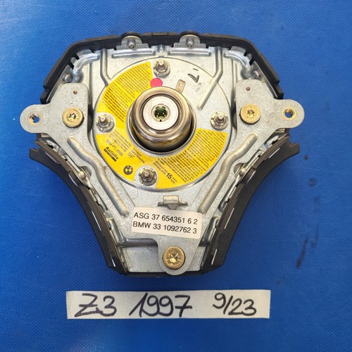 BMW E36 und Z3 Lenkrad 1093354 Leder Lenker + Fahrer Airbagmodul – Bild 12