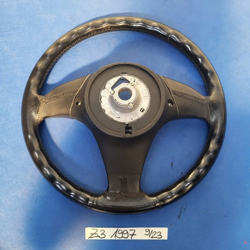 BMW E36 und Z3 Lenkrad 1093354 Leder Lenker + Fahrer Airbagmodul – Bild 3