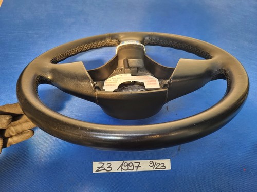 BMW E36 und Z3 Lenkrad 1093354 Leder Lenker + Fahrer Airbagmodul – Bild 6