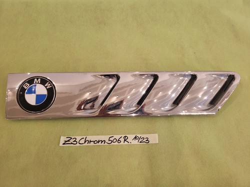 BMW Z3 Lufteinlass Kiâemen Ziergitter Motorhaube Chrom Silber RECHTS  8397506 – Bild 1