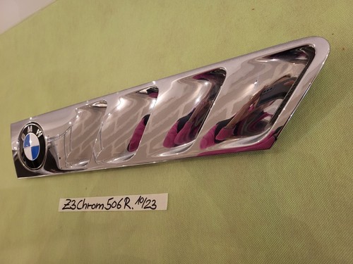 BMW Z3 Lufteinlass Kiâemen Ziergitter Motorhaube Chrom Silber RECHTS  8397506 – Bild 3