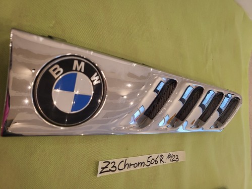 BMW Z3 Lufteinlass Kiâemen Ziergitter Motorhaube Chrom Silber RECHTS  8397506 – Bild 4