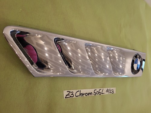 BMW Z3 Lufteinlass Kiâemen Ziergitter Motorhaube Chrom Silber LINKS 8397505 – Bild 3