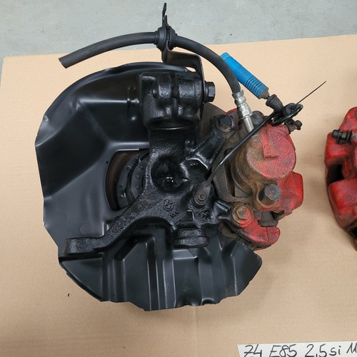 BMW E46 Z4 E85  Radlager Bremsscheibe Brems Sattel + Beläge vorne rechts + links – Bild 2