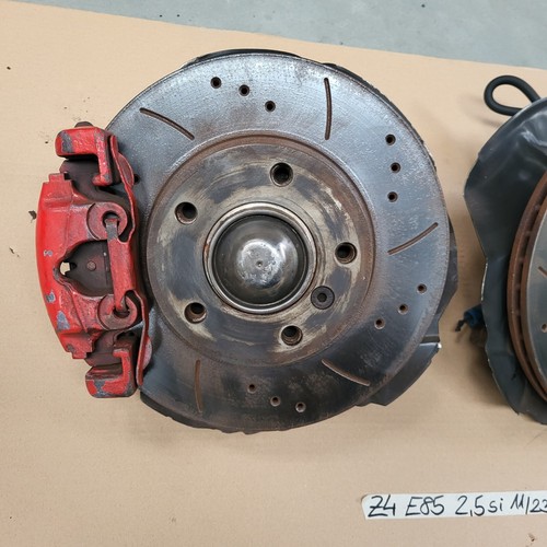 BMW E46 Z4 E85  Radlager Bremsscheibe Brems Sattel + Beläge vorne rechts + links – Bild 6