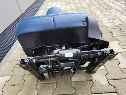 BMW Z3 Roadster Fahrer Sitz Leder blau OHNE  Sitzheizung ABHOLUNG – Bild 11