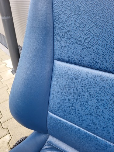 BMW Z3 Roadster Fahrer Sitz Leder blau OHNE  Sitzheizung ABHOLUNG – Bild 8