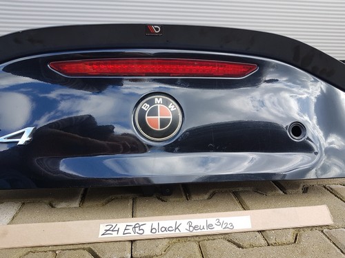 BMW Z4 E85 Heckklappe Kofferraum Klappe Heckdeckel Saphir Schwarz Beule ABHOLUNG – Bild 7