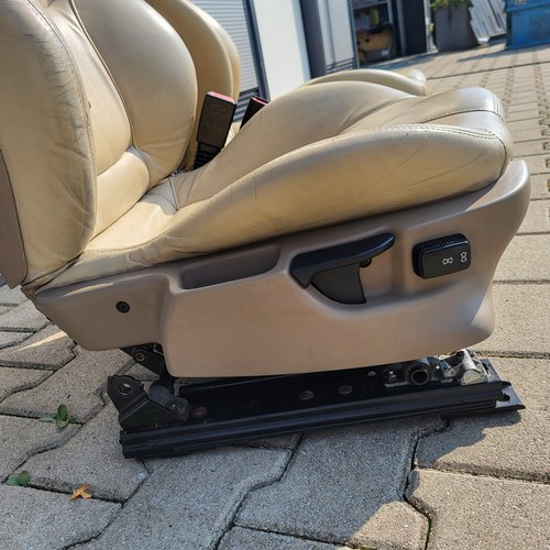 BMW Z3 Roadster Fahrer +  Beifahrer Sport Sitz Leder beige Sitzheizung ABHOLUNG – Bild 17