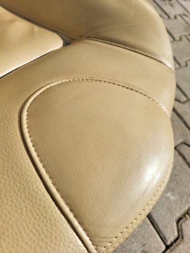 BMW Z3 Roadster Fahrer +  Beifahrer Sport Sitz Leder beige Sitzheizung ABHOLUNG – Bild 21