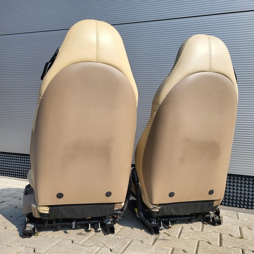 BMW Z3 Roadster Fahrer +  Beifahrer Sport Sitz Leder beige Sitzheizung ABHOLUNG – Bild 24